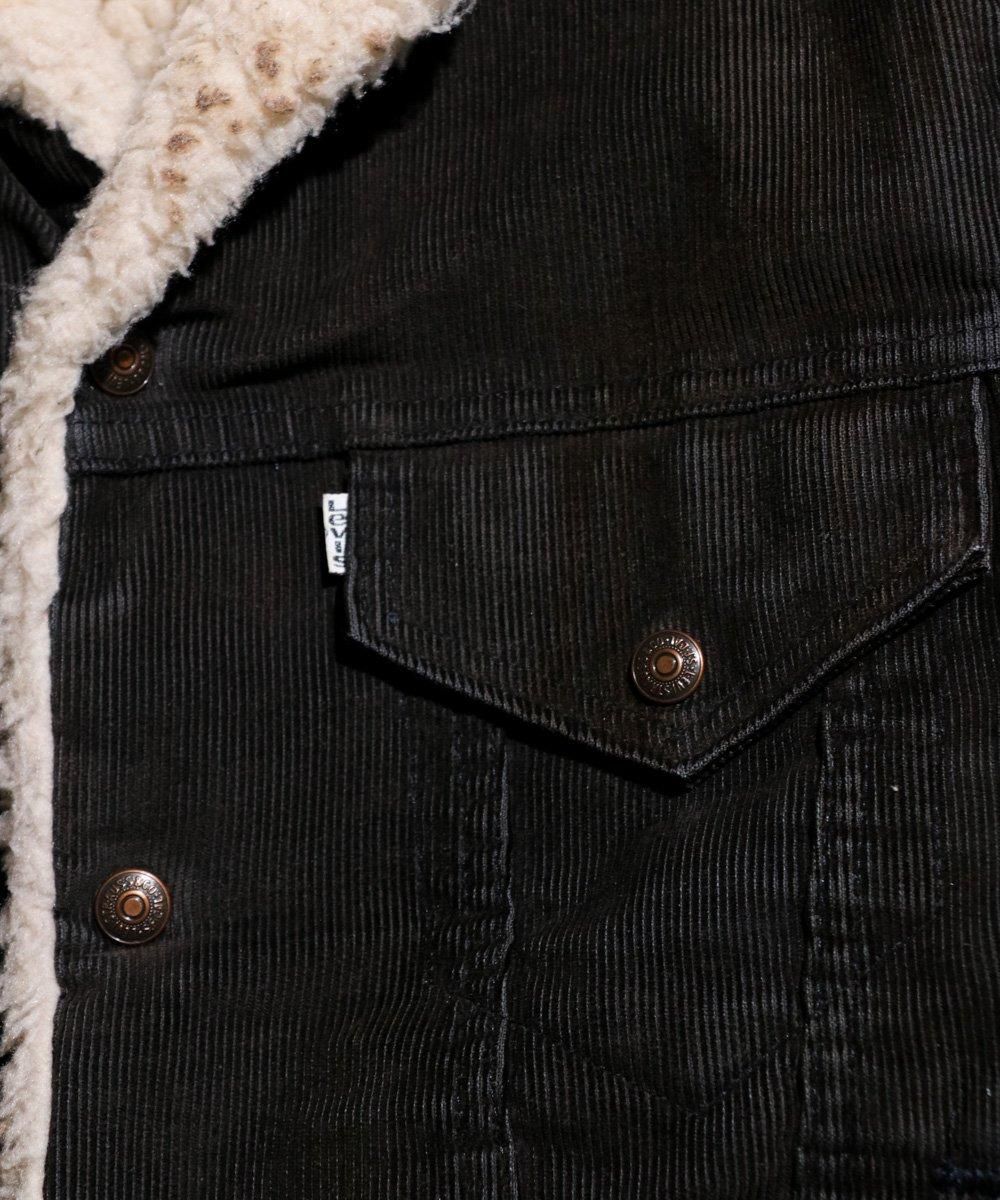 VINTAGE / 1980's Levi Strauss & Co. CORDUROY SHERPA JACKET 70412 1517