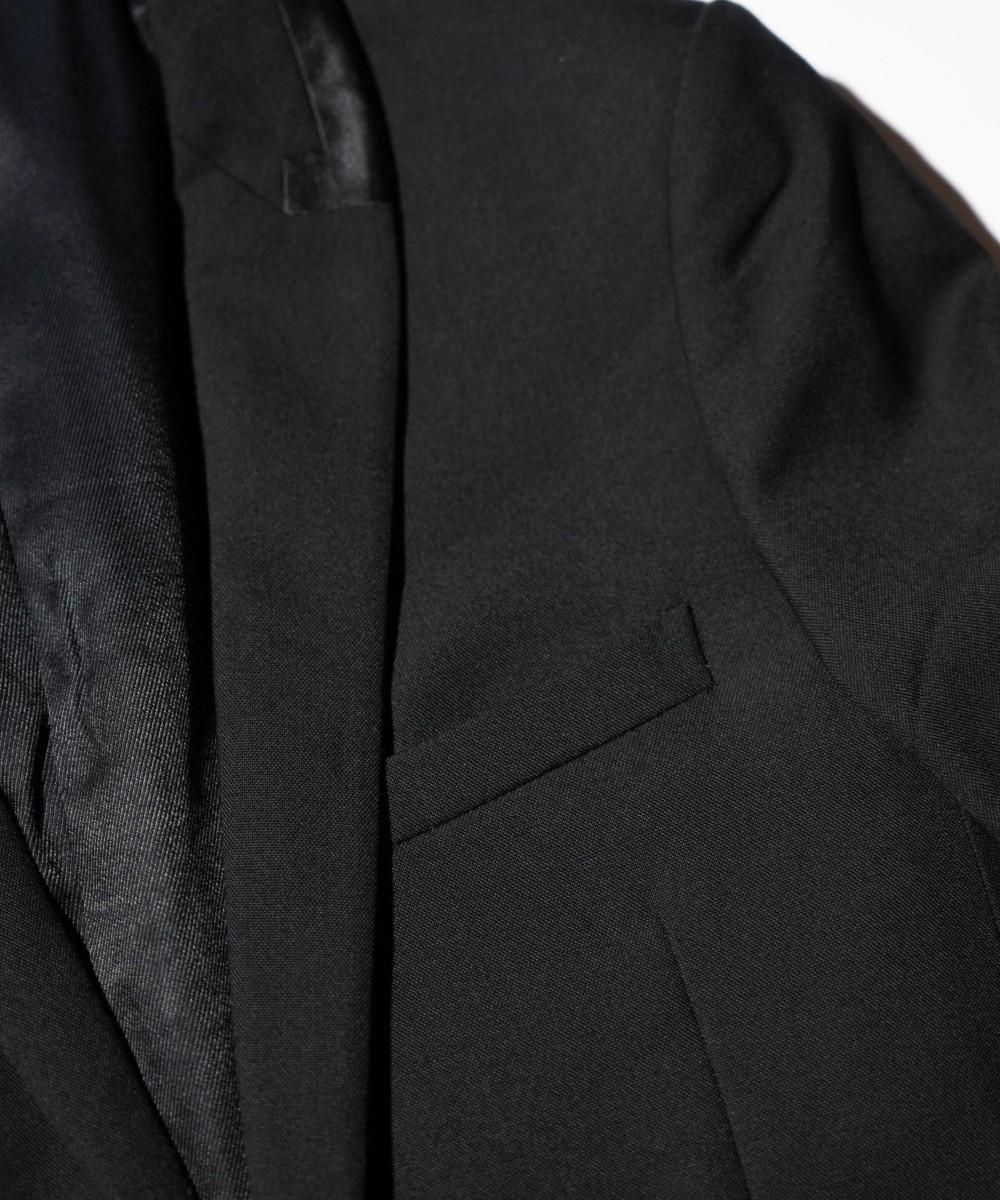 OLD / DIOR HOMME TAILORED LONG TUXEDO JACKET 2008AW by Kris Van Assche