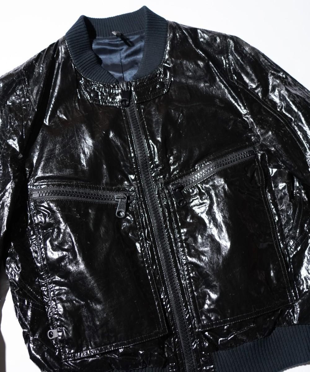 OLD / DIOR HOMME SHELL COATED ZIP BLOUSON 2009SS by Kris Van Assche