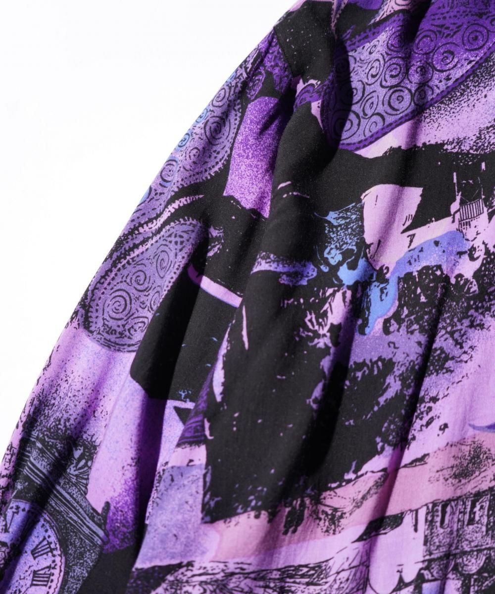 OLD / COMFORT ATTRAK FITNESS ALL OVER PRINT LONG SLEEVE SHIRT