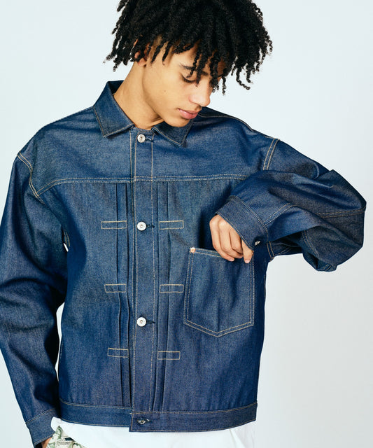 PENNEY'S FOREMOST WWII T-BACK JACKET INDIGO