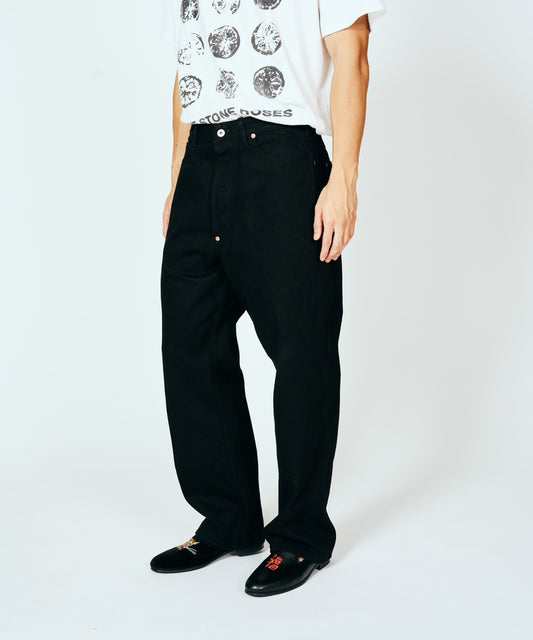 PENNEY'S FOREMOST WWII 5POCKET WIDE PANT BLACK