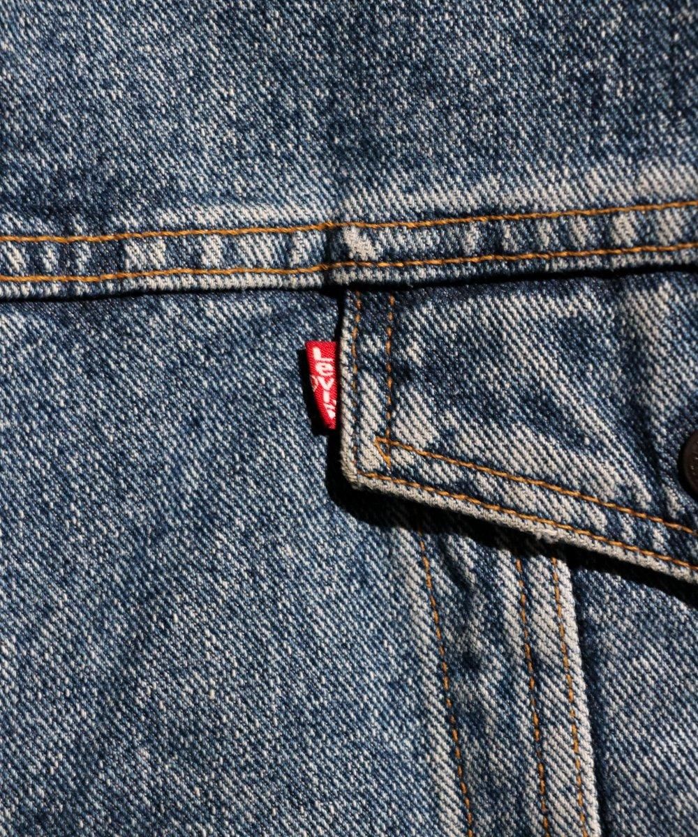 VINTAGE / 1990's Levi Strauss & Co. DENIM SHERPA JACKET