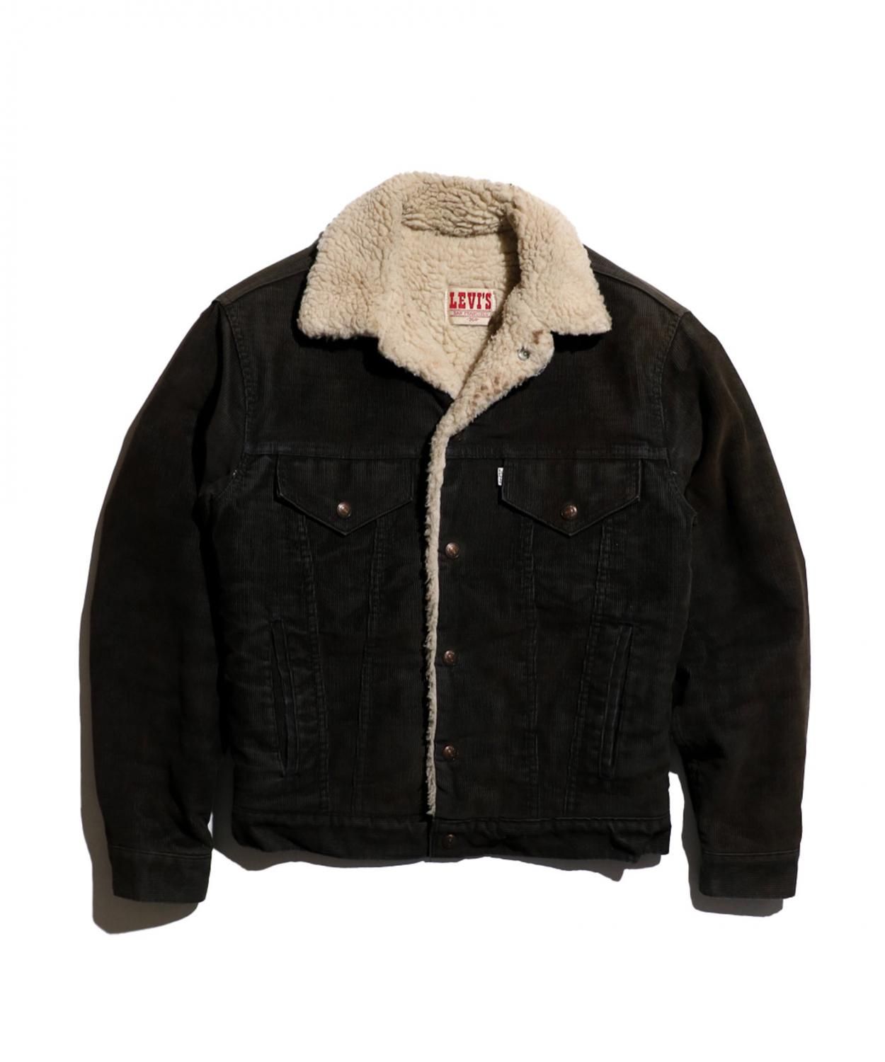 VINTAGE / 1980's Levi Strauss & Co. CORDUROY SHERPA JACKET 70412 1517