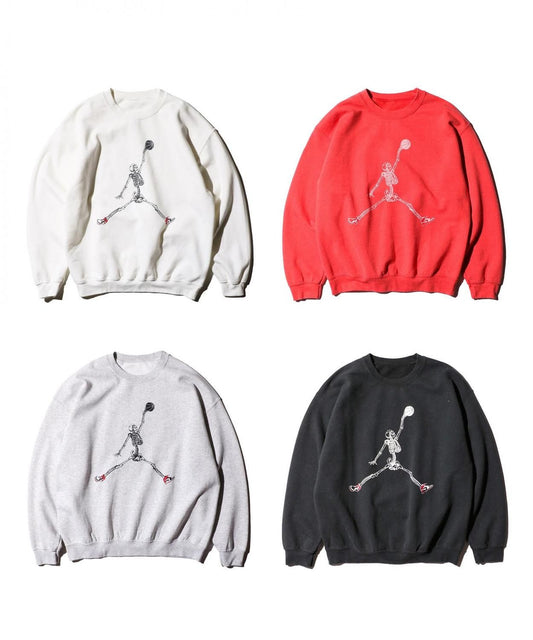 JUMP SKULL CREW SWEAT