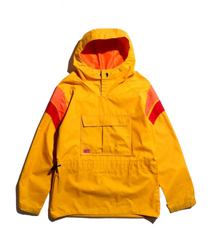 VINTAGE / 1980's- SOJOURN DESIGNS BOULDER COLORADO GORE-TEX BRIGHT COLOR PULLOVER ANORAK