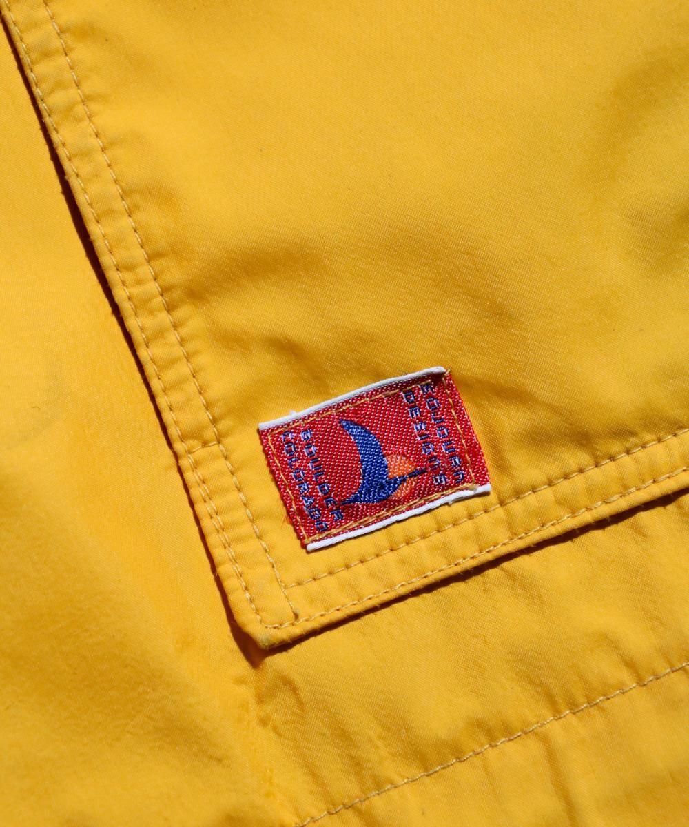 VINTAGE / 1980's- SOJOURN DESIGNS BOULDER COLORADO GORE-TEX BRIGHT COLOR PULLOVER ANORAK