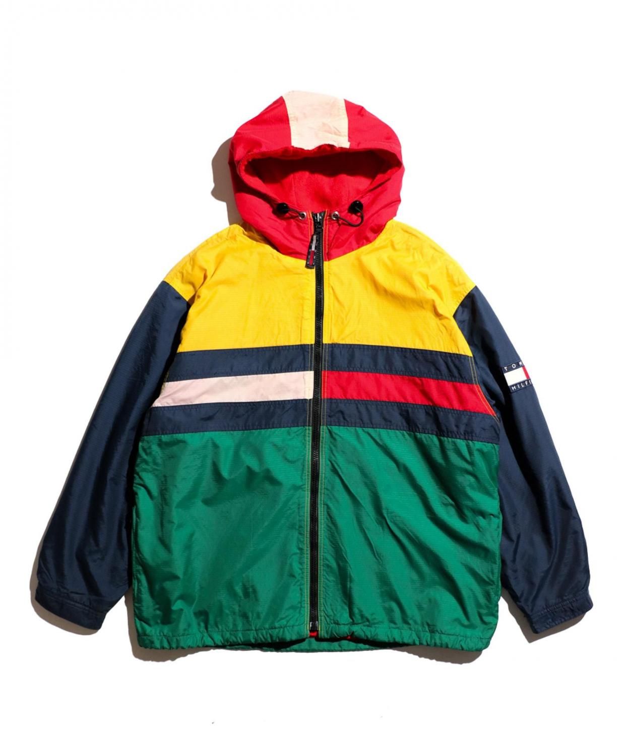 VINTAGE / 1990's TOMMY HILFIGER SAILING NYLON JACKET