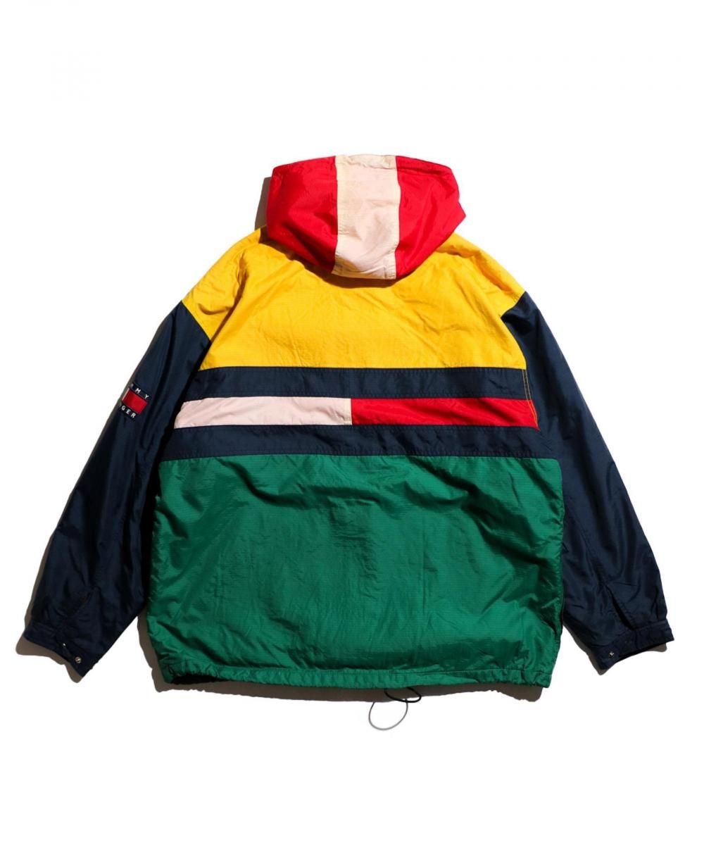 VINTAGE / 1990's TOMMY HILFIGER SAILING NYLON JACKET