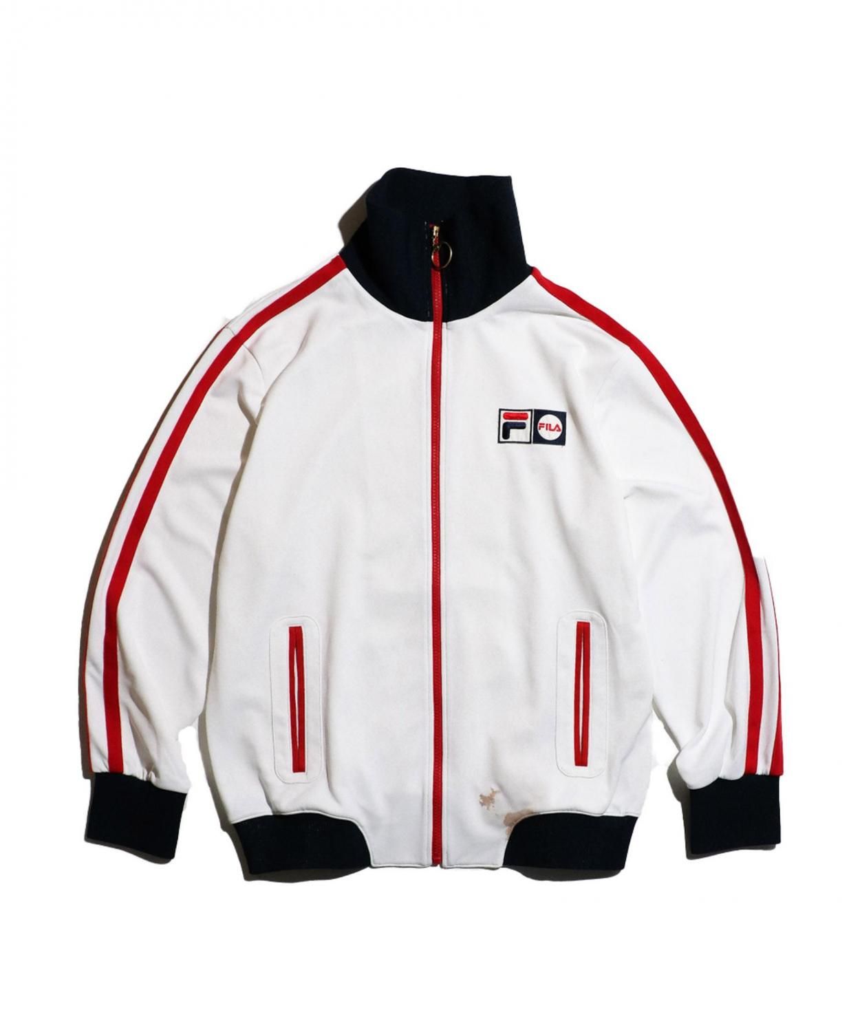 VINTAGE / 1990’s- FILA JERSEY TRACK JACKET