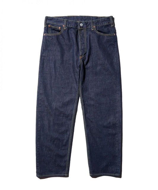BACK STRAP 40S 5POCKET PANT ONE WASH