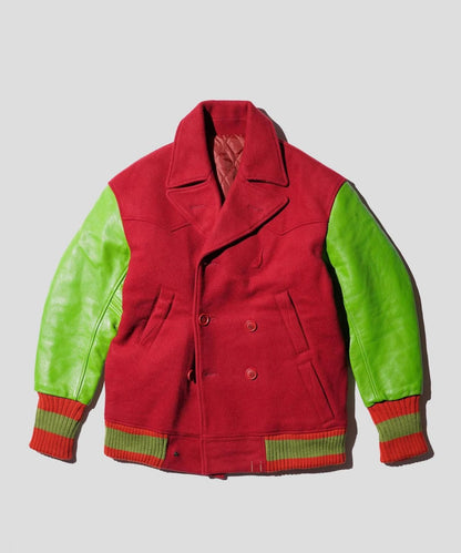 OLD / SHANTii REVERSIBLE AWARD JACKET STYLE P-COAT