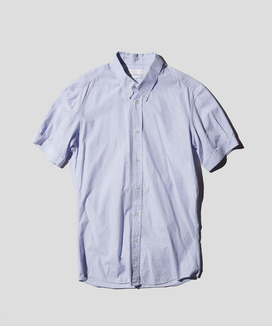 OLD / ALEXANDER McQUEEN BUTTON-DOWN SHORT SLEEVE STRIPED SHIRT