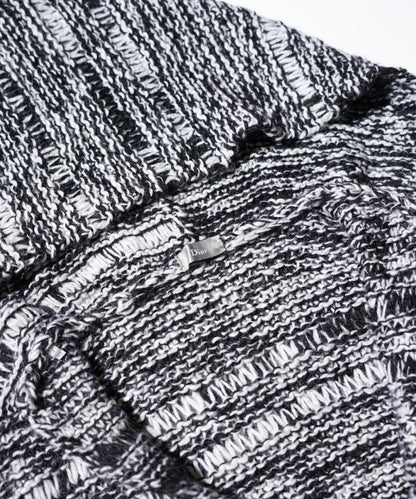 OLD / DIOR HOMME KNIT HOODED CAPE 2005AW by Hedi Slimane