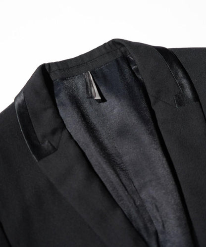 OLD / DIOR HOMME TAILORED LONG TUXEDO JACKET 2008AW by Kris Van Assche