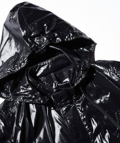 OLD / DIOR HOMME MILITARY-STYLE NYLON HOODED COAT 2009SS by Kris Van Assche
