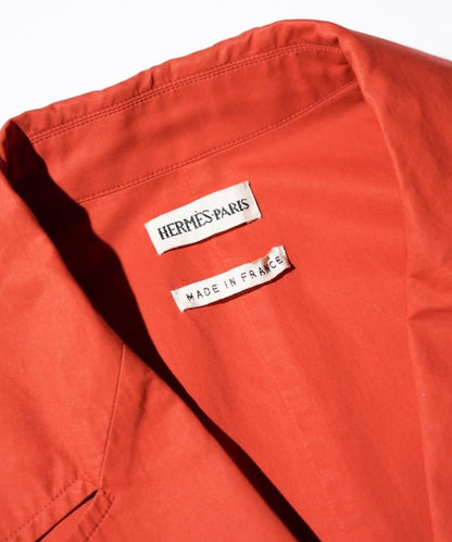 OLD / HERMES CONCEALED PLACKET JACKET-MARTIN MARGIELA ERA