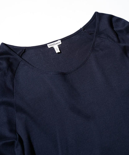 OLD / HERMES WOMEN'S SLEEVE PATTERNED THREE-QUARTER SLEEVE TEE-MARTIN MARGIELA ERA