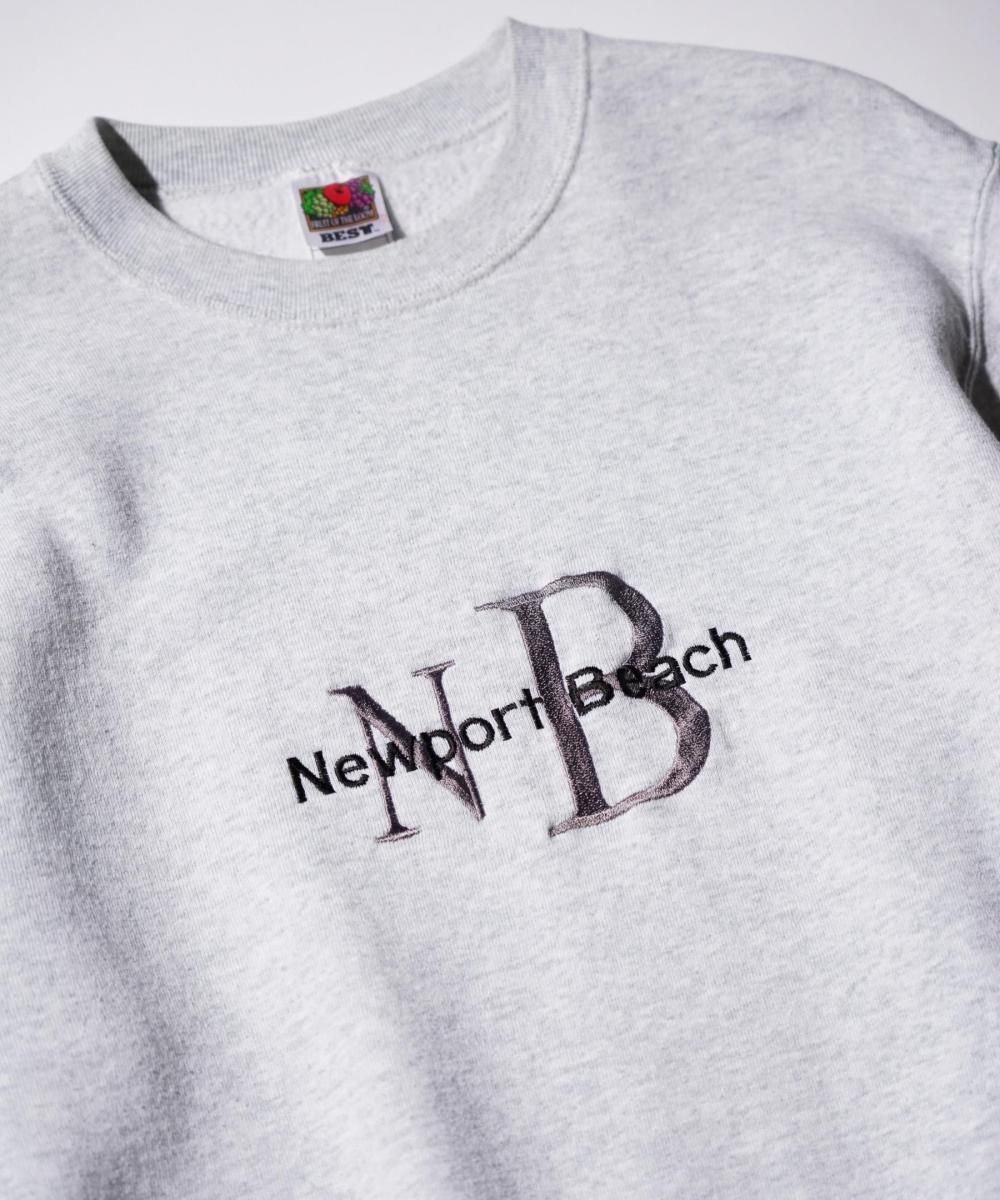 OLD / 2000’s-「NEWPORT BEACH SOUVENIR CREW NECK SWEAT SHIRT