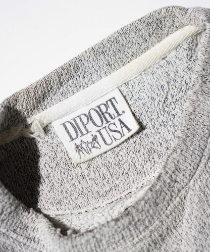 OLD / 1990's- ”PUTNAM INVESTMENT” DIPORT USA HEATHER GRAY SWEAT
