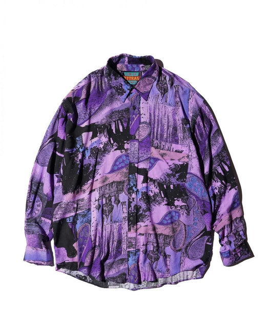 OLD / COMFORT ATTRAK FITNESS ALL OVER PRINT LONG SLEEVE SHIRT