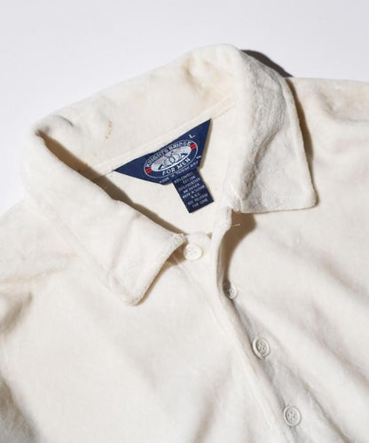 OLD / KNIGHTS BRIDGE VELOUR COLOR BLOCK POLO SHIRT