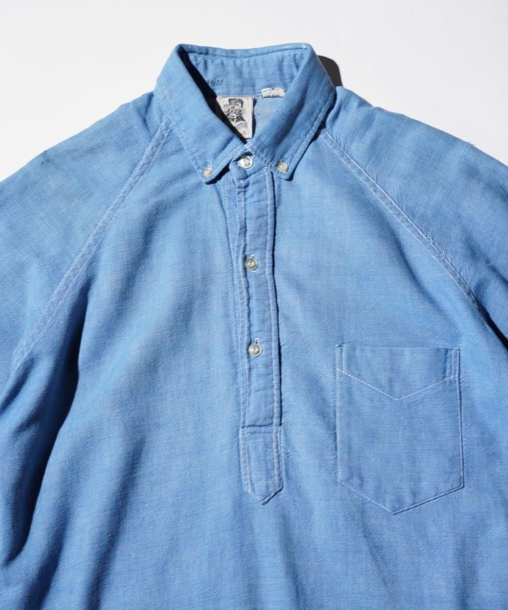 OLD / KENNINGTON RAGLAN SLEEVE CHAMBRAY SHIRT